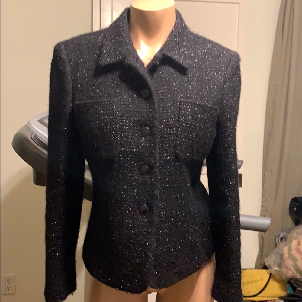 Jones New York black jacket size 10
